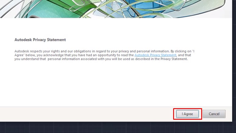 Tải AutoCad 2017 Và Hướng Dẫn Setup Chi Tiết 19 Bấm I Agree