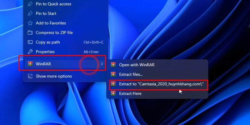 Camtasia 2020: Tải, Cài Đặt & Hướng Dẫn Kích Hoạt 10 Giải nén phần mềm Camtasia 2020