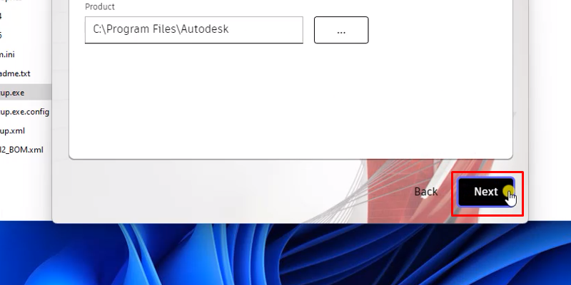 AutoCAD 2022 Phiên Bản Hoàn Chỉnh 13 bấm next
