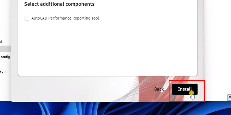 AutoCAD 2022 Phiên Bản Hoàn Chỉnh 14 bấm install